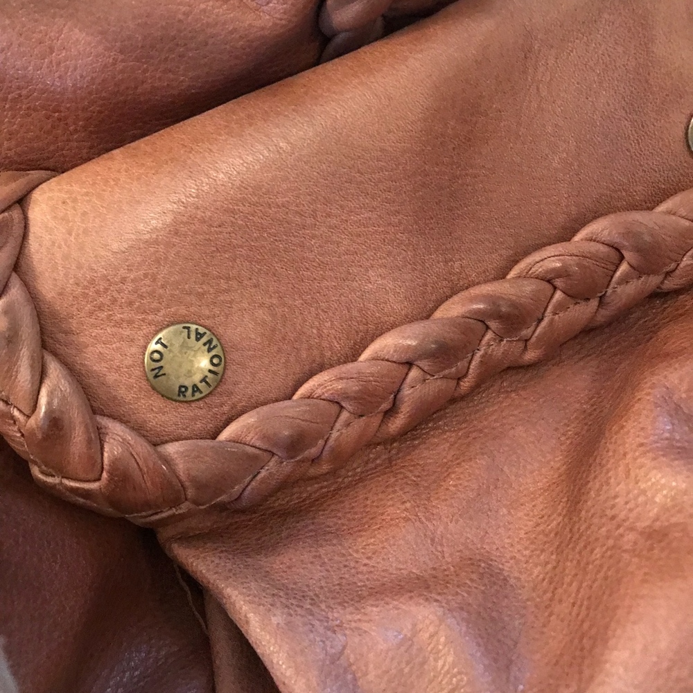 Not Rational Kelly Leather Diaper Bag - Picture 2 of 5
